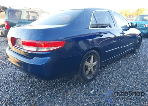 2003 Honda Accord 2.4 Ex из США, поврежденный, VIN JHMCM56633C047308